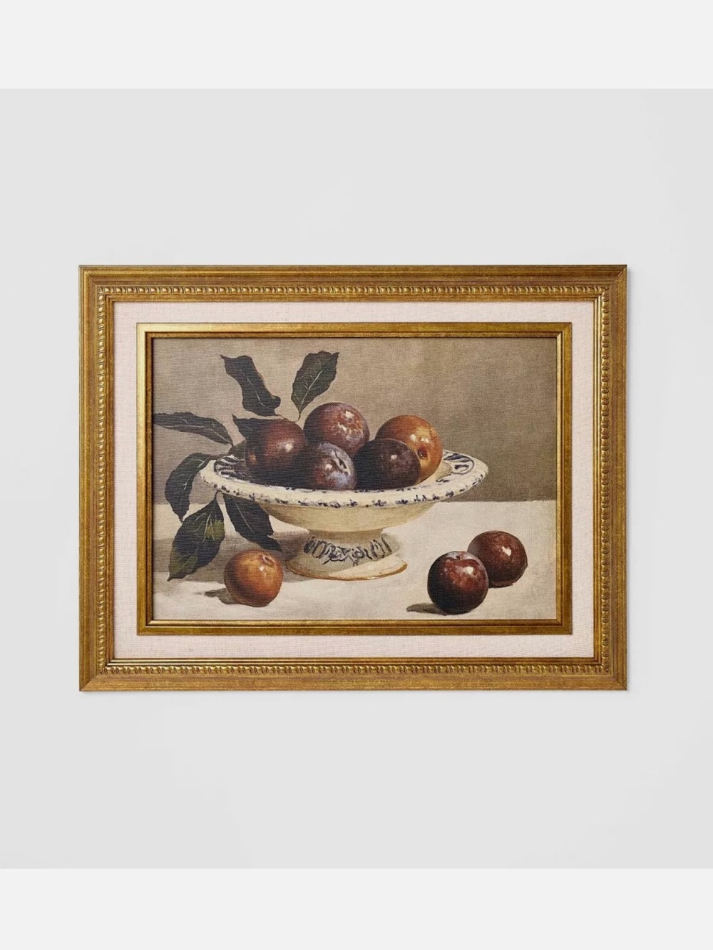 NWT 18"x14" Still Life Framed Apples Fall Wall Art Threshold Studio McGee